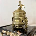 Encrier - Style Empire - Bronze, Marbre