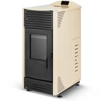 Pelletkachel - 15kW - beige - energielabel A++ - smart, Huis en Inrichting, Kachels, Ophalen of Verzenden, Nieuw