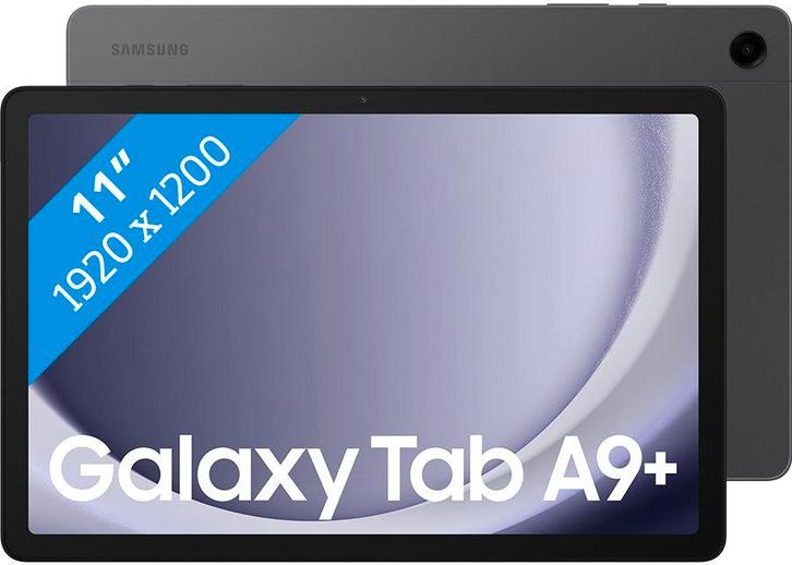 Samsung Galaxy Tab A9+ 64 GB Graphite Wifi Tablets, Computers en Software, Windows Tablets, Verzenden