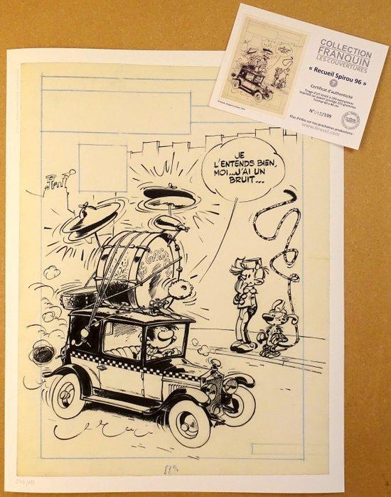 Franquin, André - 1 Estampe pigmentaire - Gaston -, Boeken, Strips | Comics