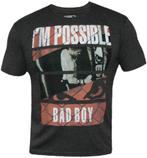 Bad Boy News Vechtsport T Shirts Dark Grey MMA Kleding, Nieuw, Maat 46 (S) of kleiner, Bad Boy, Grijs