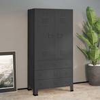 vidaXL Kledingkast industrieel 90x50x180 cm metaal, Huis en Inrichting, Kasten | Kleerkasten, Verzenden, Nieuw