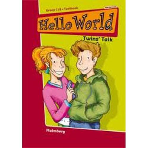 Hello World versie 2 textbook Twins Talk, Livres, Livres scolaires, Envoi