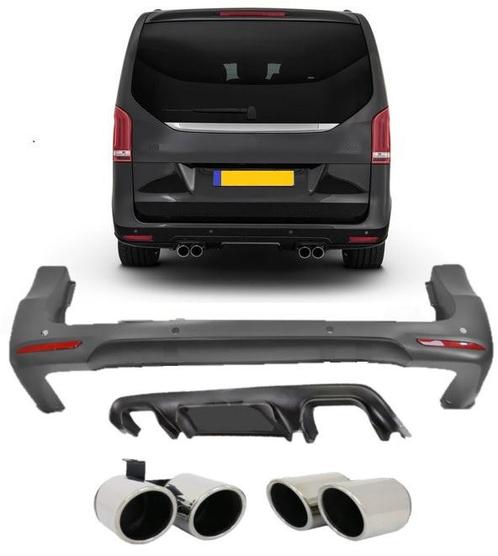 Achterbumper | Mercedes-Benz | Vito 2014- 4d bus / V-klasse, Auto-onderdelen, Carrosserie, Nieuw, Mercedes-Benz, Verzenden
