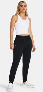 Under Armour Rival Hi Rise Woven Pant-Blk - Maat XS, Kleding | Dames, Zwart, Nieuw, Overige maten, Ophalen of Verzenden