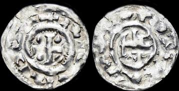 943-996ad France Normandy Richard I Ar denier zilver, Verzenden