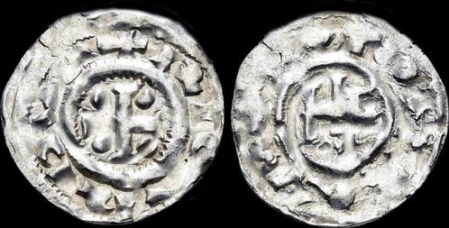 943-996ad France Normandy Richard I Ar denier zilver, Postzegels en Munten, Munten | Europa | Niet-Euromunten, België, Verzenden