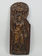 Reliëf, Relief depicting Saint Andrew - 52.5 cm - Hout