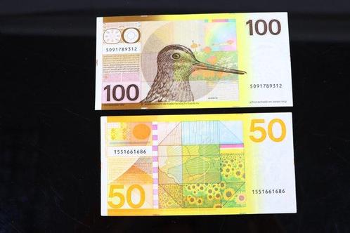 Nederland. - 50 en 100 gulden - various dates - Pick 96, 97, Postzegels en Munten, Munten | Nederland