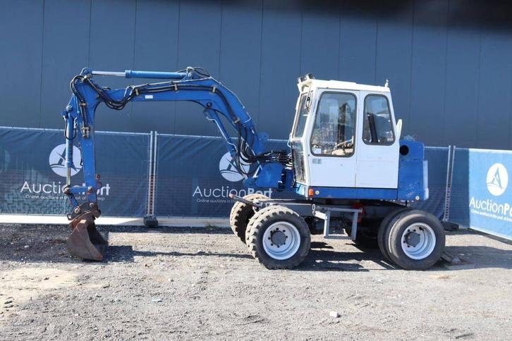 Veiling: Wielgraafmachine Atlas 1004 Diesel 1989, Zakelijke goederen, Machines en Bouw | Kranen en Graafmachines, Ophalen