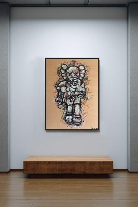 Poplea - KAWS KID (2000), Antiek en Kunst, Kunst | Schilderijen | Modern