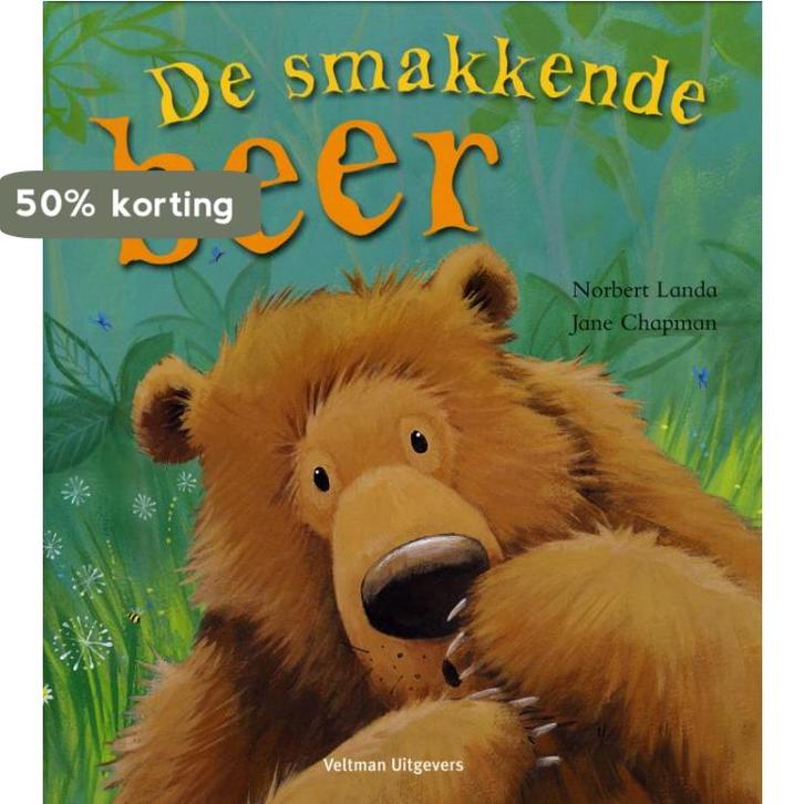 De smakkende beer 9789048303465 Norbet Landa, Boeken, Kinderboeken | Kleuters, Gelezen, Verzenden