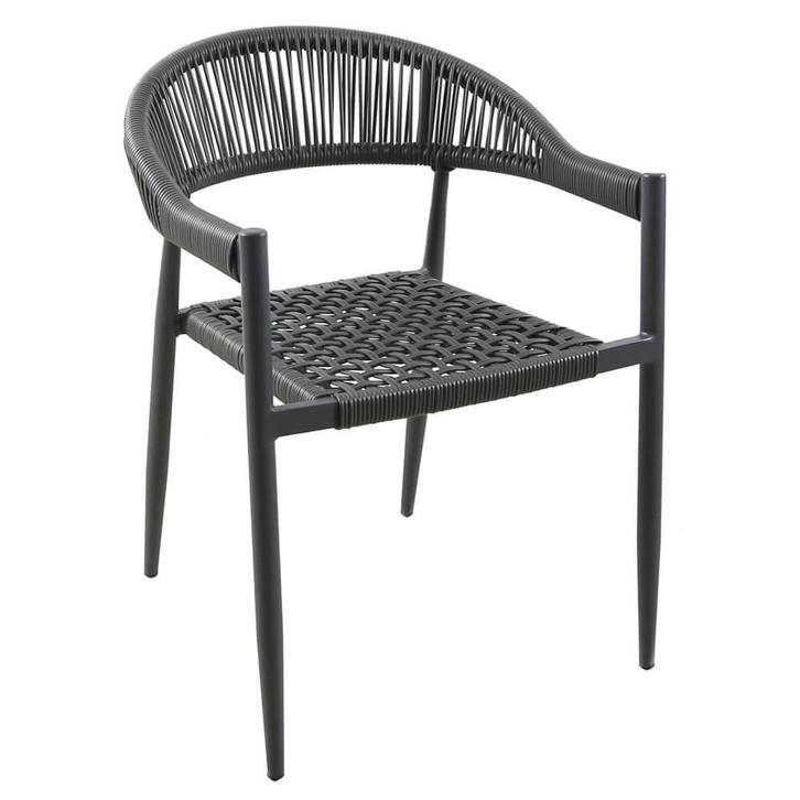 Stoel | VOLGA | Aluminium Rotan/Aluminium | Grey |, Zakelijke goederen, Horeca | Keukenapparatuur, Nieuw in verpakking, Verzenden