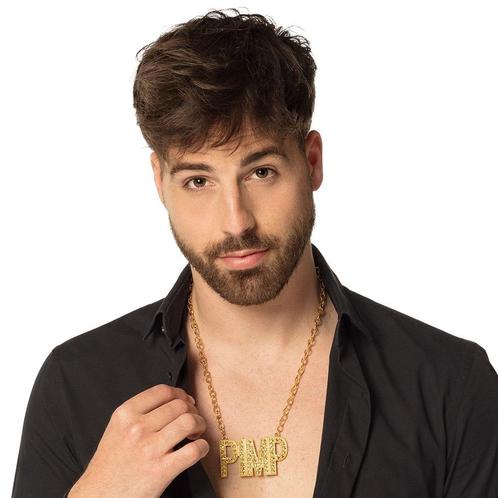 Ketting Pimp, Hobby en Vrije tijd, Feestartikelen, Nieuw, Verzenden