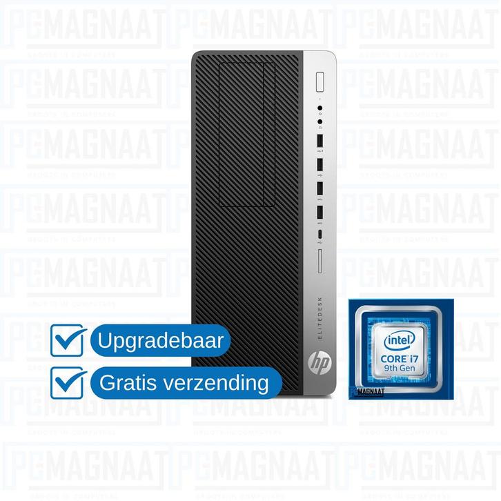 HP EliteDesk 800 G5 TWR i7-9700 8GB RAM 256GB NVMe, Computers en Software, Desktop Pc's, 3 tot 4 Ghz, SSD, Gebruikt, 8 GB, Ophalen of Verzenden