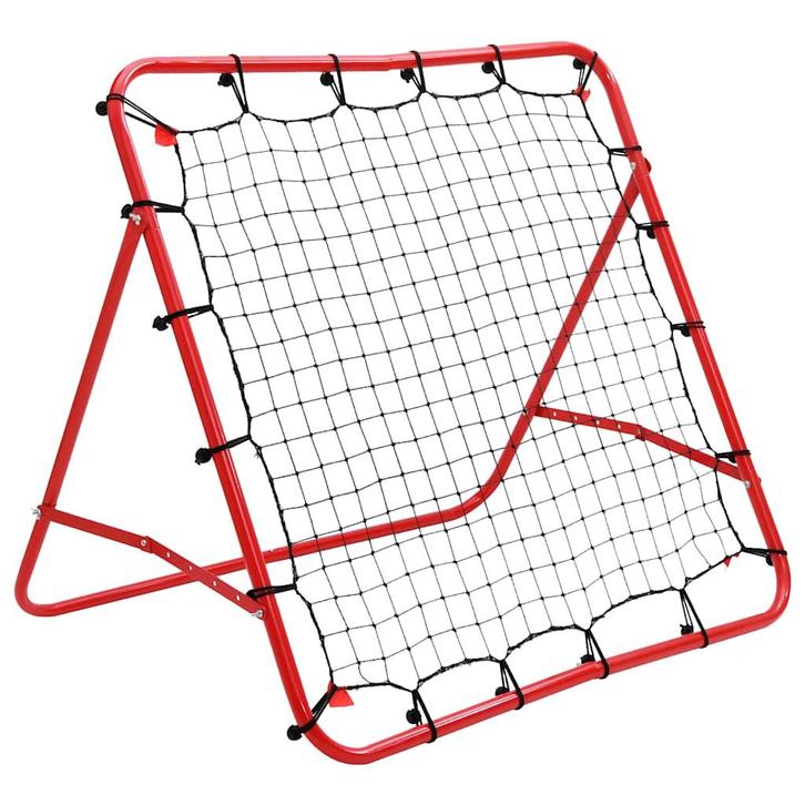 vidaXL Voetbal kickback rebounder verstelbaar 100x100 cm, Sports & Fitness, Football, Envoi