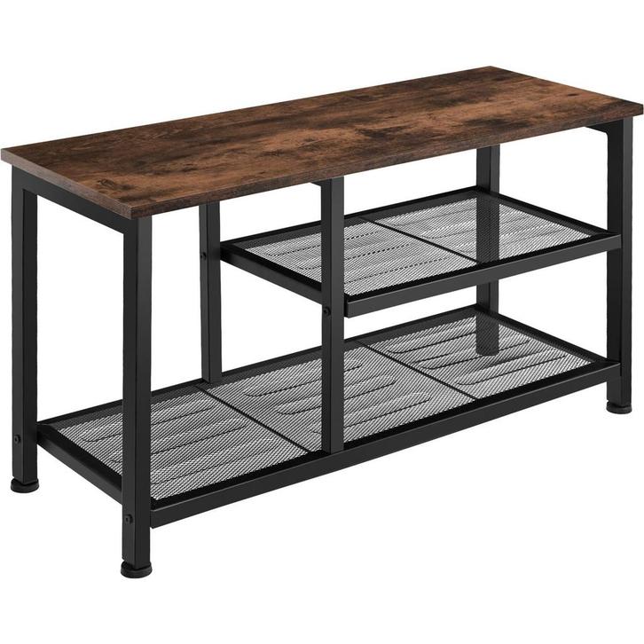 tectake Schoenenrek Taunton 80x30x45,5cm - Industrieel hout, Huis en Inrichting, Overige Huis en Inrichting, Verzenden