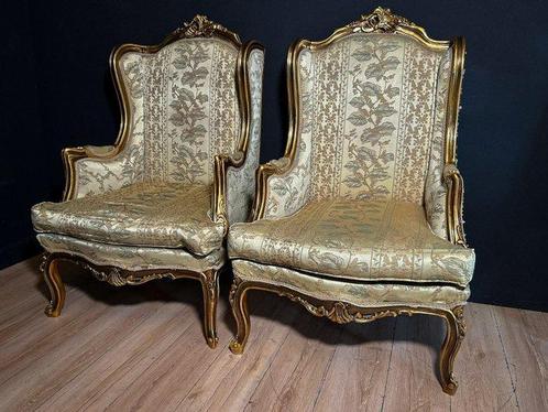 Fauteuil (2) - Hout, Antiek en Kunst, Antiek | Overige Antiek