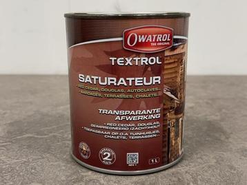 Veiling - 3x Owatrol textrol saturateur rustic oak 1000ml