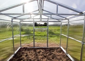 Serre DOMEK, tuinkas met polycarbonaat 6mm, 2,85m*12m*2m beschikbaar voor biedingen