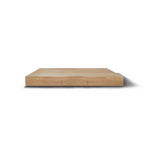 Wastafelblad Gliss Design Massief Hout Rechte Afwerking 90, Doe-het-zelf en Bouw, Sanitair, Overige typen, Nieuw, Chroom, Ophalen of Verzenden