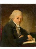 Franse school (XVIII), Naar - Portret van een man met een