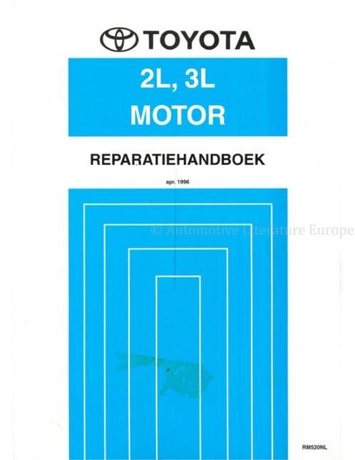 1996 TOYOTA LAND CRUISER (CHALLENGER) | HIACE | DYNA 100 |, Autos : Divers, Modes d'emploi & Notices d'utilisation