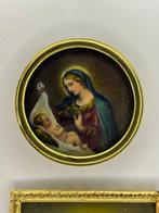 Scuola europea (XIX-XX) - Lotto di 5 miniature religiose –, Antiek en Kunst