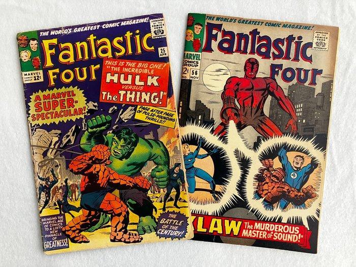Fantastic Four #25 [BLUE CHIP KEY] & Bonus #56 - Hulk vs., Livres, BD | Comics