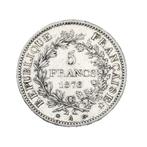 France. IIIe République (1870-1940). 5 Francs 1876-A, Paris