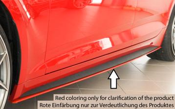 Side skirt aanzetstuk | A5 Cabriolet 17- 2d cab. / A5 Coupé, Verzenden