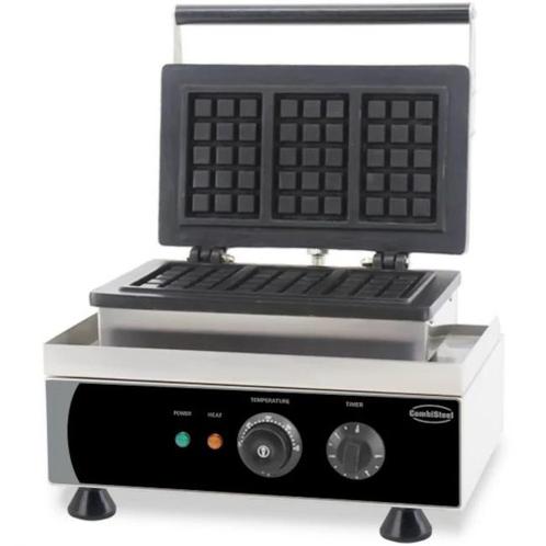Wafelijzer | Enkel | Brusselse Wafels (125x77x22mm) |, Zakelijke goederen, Horeca | Keukenapparatuur, Nieuw in verpakking, Verzenden