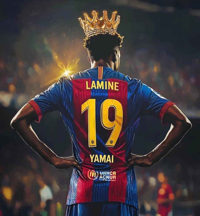 Canvas Fit - Alberto Ricardo - “Lamine Yamal: El Niño Rey, Collections, Collections Autre