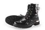 Remonte Veterboots in maat 39 Zwart | 5% extra korting, Kleding | Dames, Verzenden, Zwart, Overige typen, Remonte