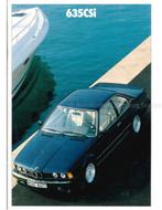 1988 BMW 6 SERIE BROCHURE FRANS, Nieuw