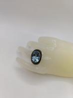 Zonder minimumprijs - Ring - 14 karaat Geel goud, Topazio, Handtassen en Accessoires, Ringen, Nieuw