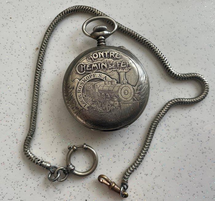 Roskopf - Vintage - Zonder minimumprijs - Louis ROSKOPF, Bijoux, Sacs & Beauté, Montres | Hommes