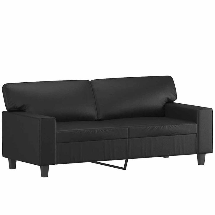 Kunstleer Zwart 140cm bank | Retour deal | Luxe voor weinig!, Maison & Meubles, Canapés | Salons, Envoi