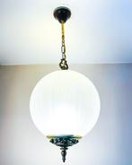 Lustre - Laiton, Verre - Lustre boule art déco, Antiek en Kunst