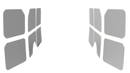 Wandbetimmering en deurpanelen hout Dacia Dokker Van 2012-20, Auto-onderdelen, Interieur en Bekleding, Nieuw, Dacia, Verzenden