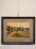 Giovan Battista Zaccaria (1902-1966) - La Baita in Montagna, Antiquités & Art