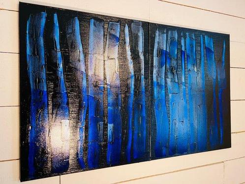 Ronan Martin - Una Notte Nella Foresta - XL - Pierre, Antiek en Kunst, Kunst | Schilderijen | Modern