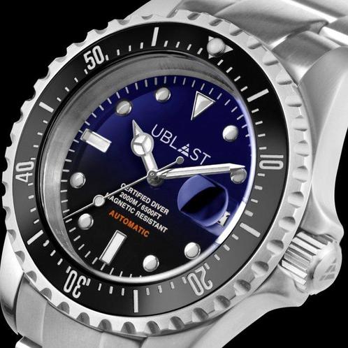 Ublast - Submersible Professional Diver 200 ATM - Zonder, Handtassen en Accessoires, Horloges | Heren