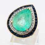 Lotus lab - Colombian Emerald (11.39), Sapphire and