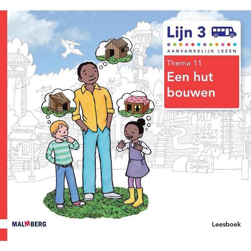 Lijn 3 groep 3 thema 11 Een hut bouwen Leesboek, Boeken, Schoolboeken, Zo goed als nieuw, Verzenden