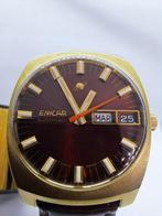 Enicar - Automatic - Day Date - Red Dial - Zonder, Nieuw