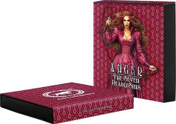 Monde. Silver bar ND Seven Deadly Sins - Anger, 2 Oz (.999)