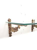 V.C.R - Console - Laiton, Verre - Console de marchepied de, Antiek en Kunst