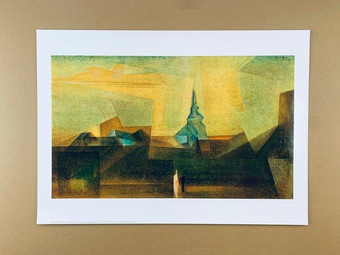 Lyonel Feininger - Nermsdorf - Glossy Artprint - 70 x 50 cm, Antiek en Kunst, Antiek | Meubels | Stoelen en Sofa's