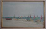 Nazzareno Cugurra (1924–2012) - Spiaggia e vele, Antiek en Kunst